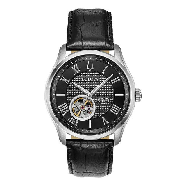Reloj Bulova Classic Wilton De 3 Manecillas, 21 Joyas, Autom
