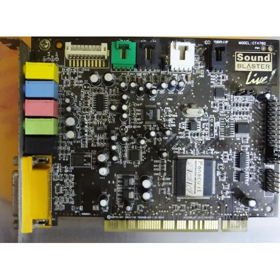 Tarjeta De Sonido Sound Blaster Live - 10$