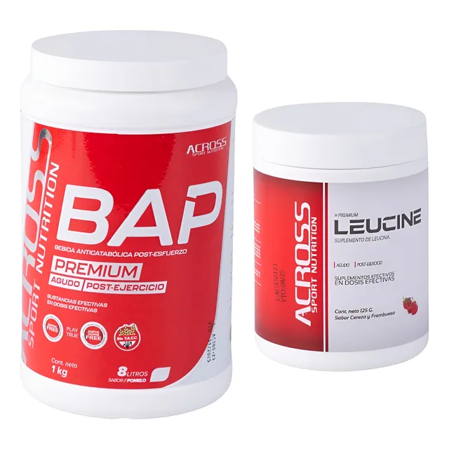 Combo Suplemento Recuperación Across 1kg Y Aminoácido 125gr