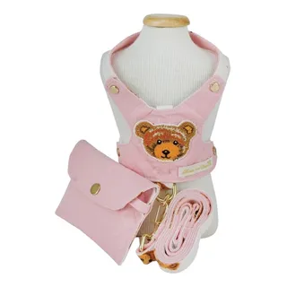 Peitoral Com Guia Urso Para CĂŁes - Bonito Pra Cachorro Peitoral Com Guia Urso Para CĂŁes - Bonito Pra Cachorro