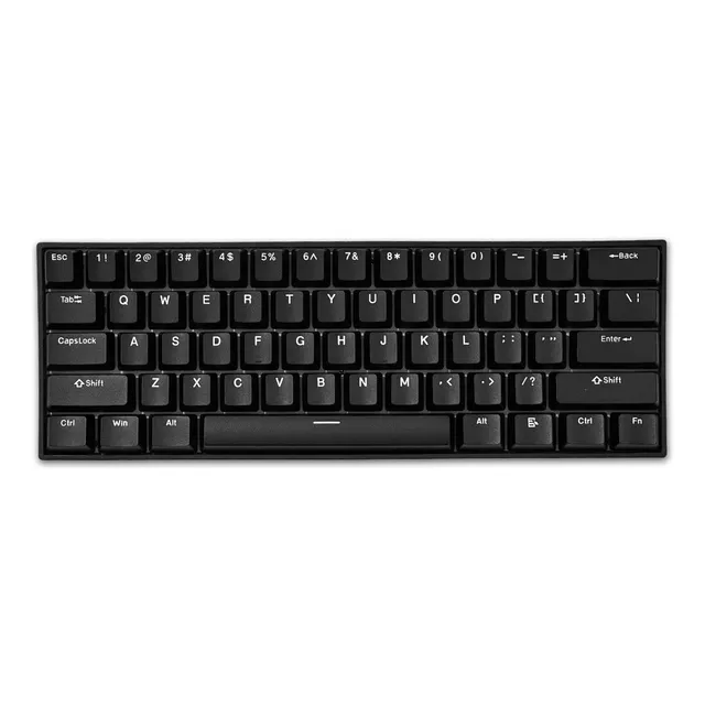 Teclado Mecanico Magnetico Mchose Ace60 Switch Ice Crystal Teclado Negro Idioma Inglés Us