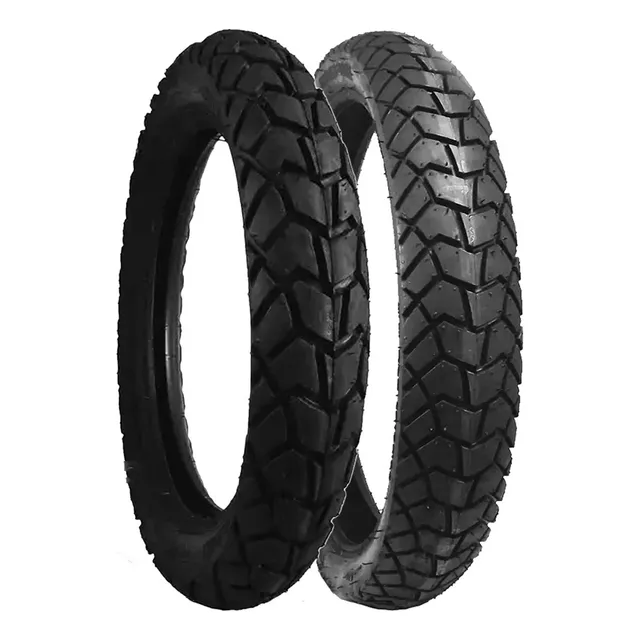 Par Pneu Xtz 125/ Xt 225 120-80-18 + 90-90-21 Viper Maggion