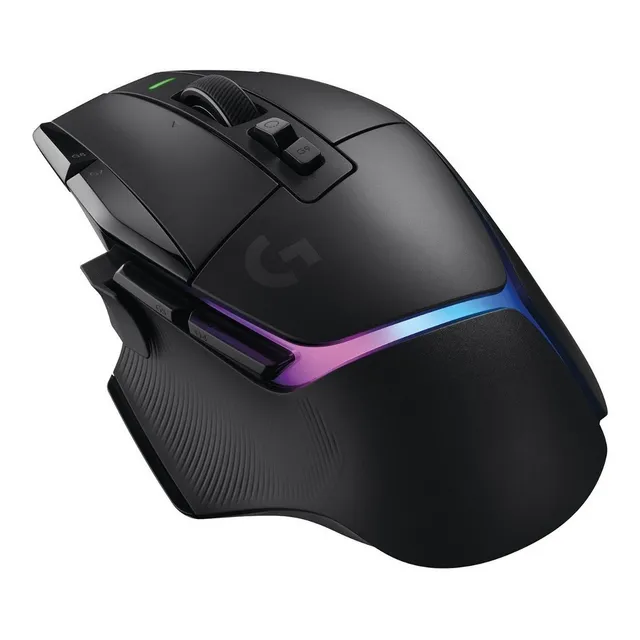 MOUSE GAMER INALÁMBRICO RECARGABLE LOGITECH GSERIE G G502 X PLUS BLACK