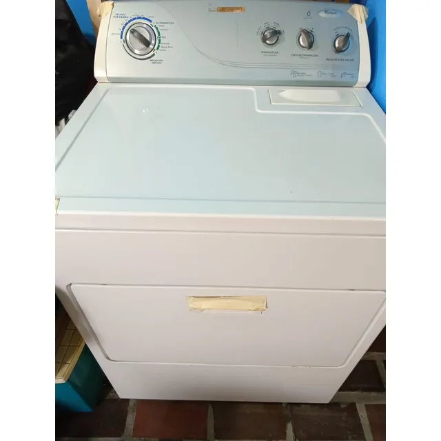 Secadora Whirlpool Carga Frontal  17 Kg.  Blanco Cromo