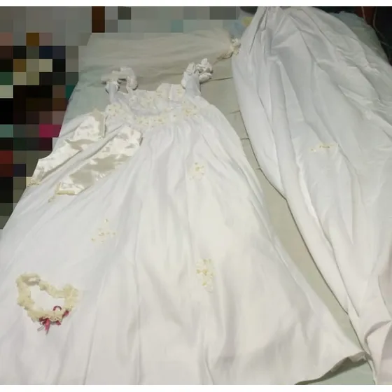 Traje De Novia Con Accesorios Alquiler O Venta