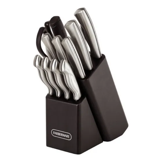 Juego De Cuchillos Farberware 22pcs, Acero Inox. Original