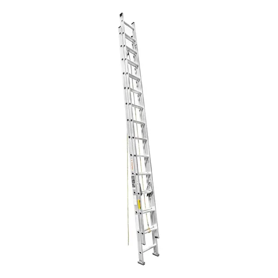 Escalera Extensible 28 Pasos Capacidad 150 Kg Truper 16748