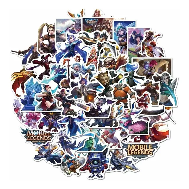  League Of Legends / Lol - Set 50 Stickers / Calcomanías
