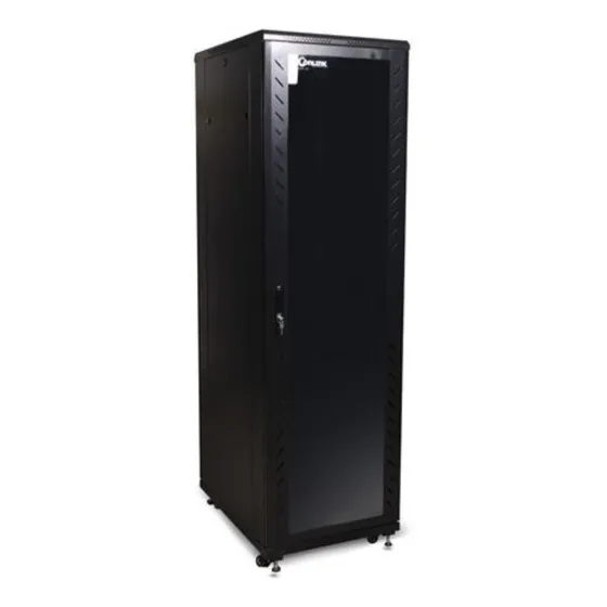 Rack Gabinete De Piso 42u Puerta De Vidrio 600x800 