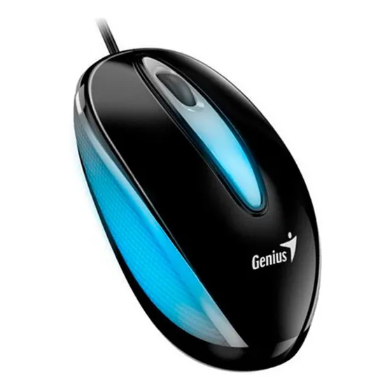Mouse Genius Dx-mini Alambrico Usb Led Rgb Óptico Acme