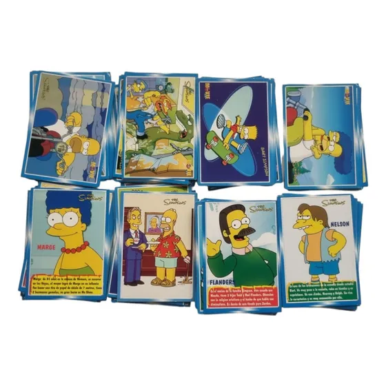 Colección 121 Cartas De Miscelánea Los Simpsons La Película