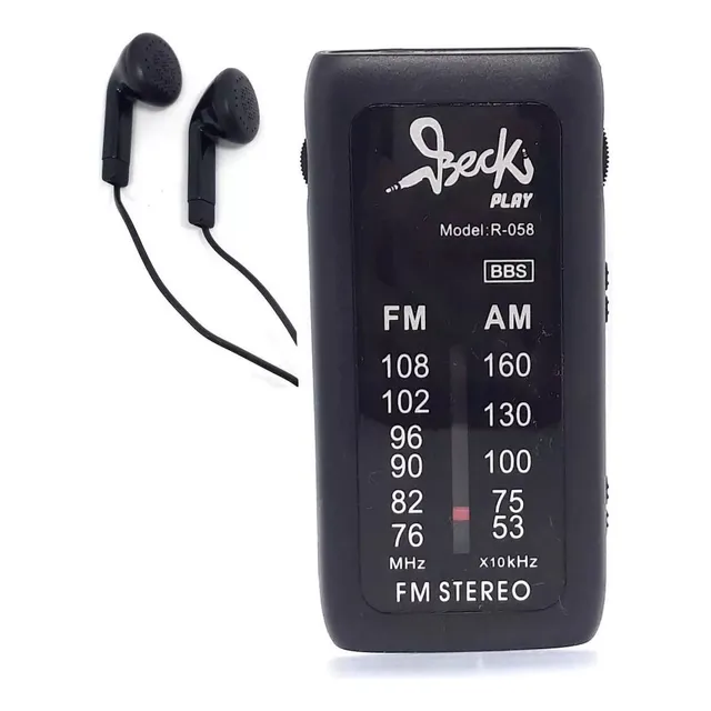Radio Bandas Am Fm Bolsillo Audifonos Tipo Sony  + Gratis!