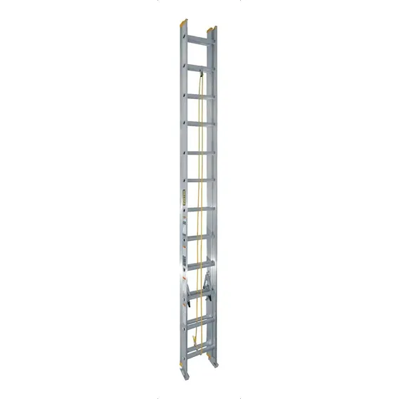 Escalera de aluminio recta Surtek EE24 gris