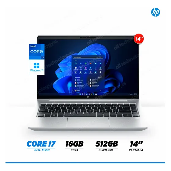 Laptop Hp Probook 440 G10 | Core I7-1355u, Ram 16gb, Ssd 512