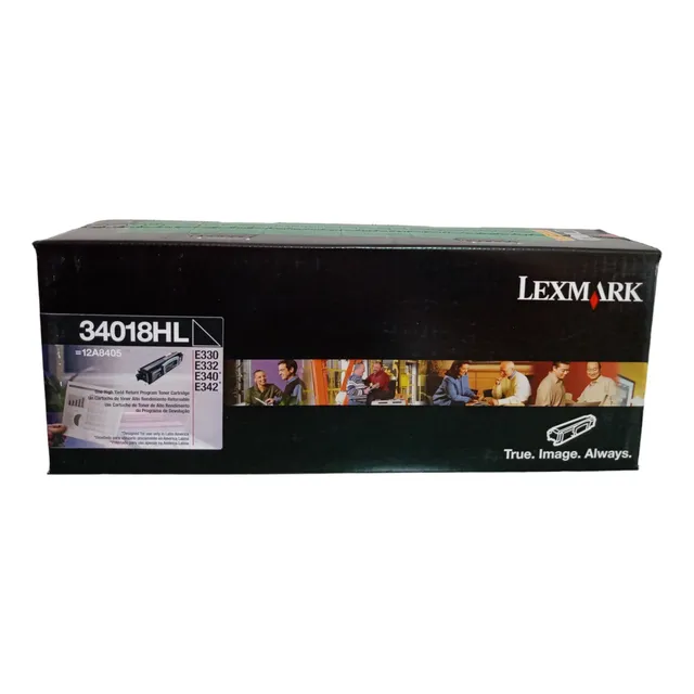 34018hl Tóner Lexmark Negro Original
