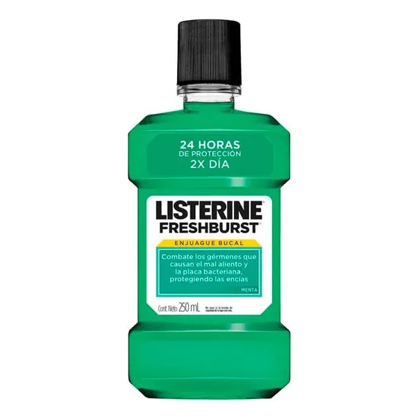 Listerine Enjuague Bucal Freshburst Menta X 250 Ml