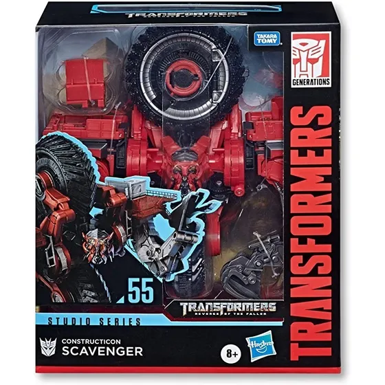 Hasbro Transformers Figura Acción Scavenger Constructicon 8+