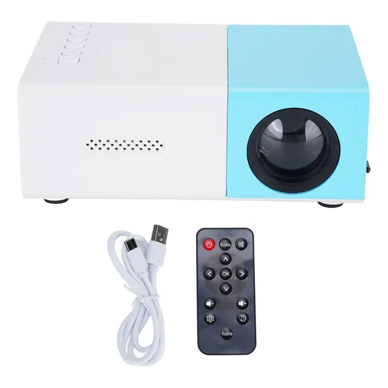 Proyector Led Portátil Ajustable De 1080p Para Teléfono Pequ