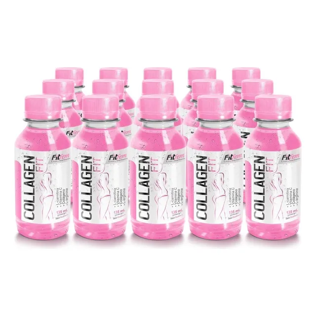 Quemador De Grasa Fitfem Collagen Fit 15 Unid. Blueberry