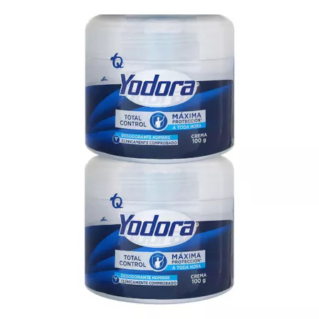 Yodora Crema Total Control 100g X2