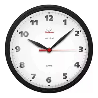 RelĂłgio De Parede AnalĂłgico Redondo 24cm ClĂĄssico Silencioso RelĂłgio De Parede AnalĂłgico Redondo 24cm ClĂĄssico Silencioso