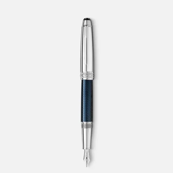Pluma Fuente Montblanc Meisterstück Blue Hour 0.5 Mm En Estu