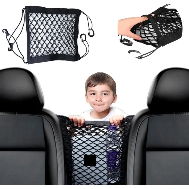 Red Organizadora Division Con Bolsillo Para Asiento Auto