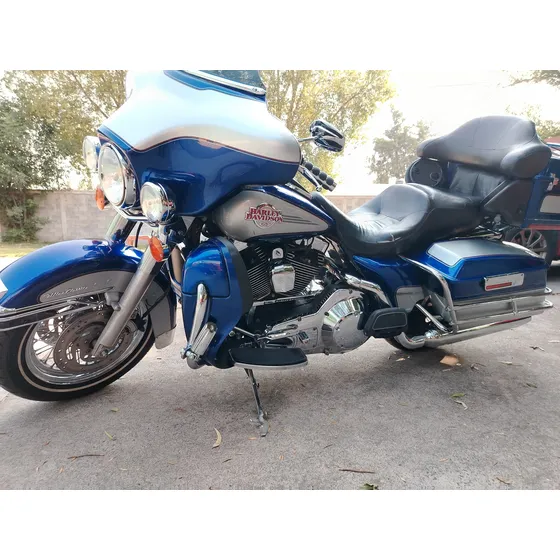 Harley Davison Azul/gris