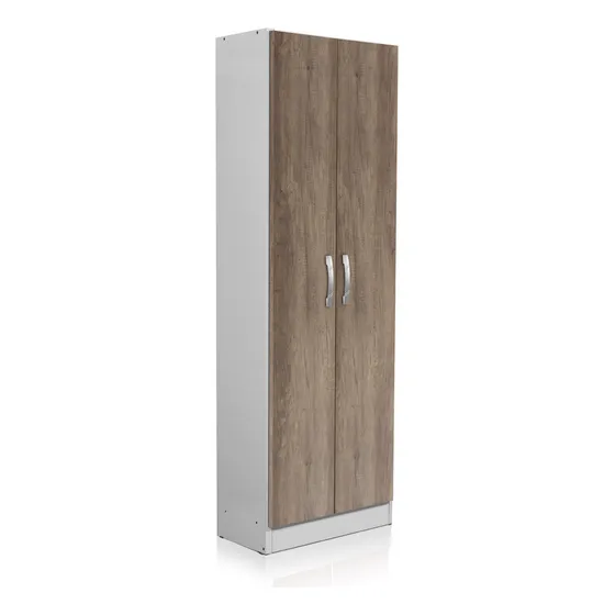 Despensero Escobero 2 Puertas 1,80 Mueble Cocina Organizador