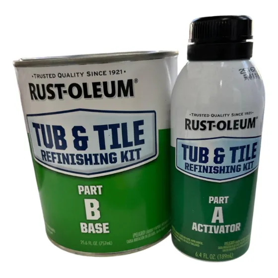 Rust-oleum Tub & Tile Kit Para Bañeras/azulejos 946ml - Umox