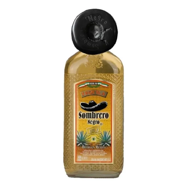 Tequila Sombrero Negro Gold 750ml