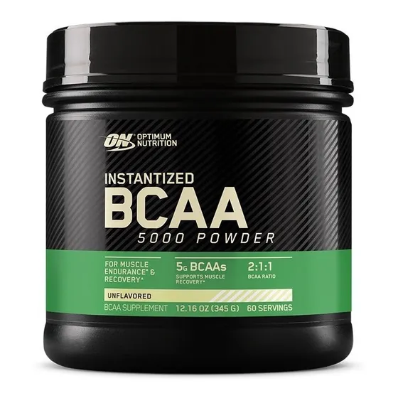 Bcaa 5000 Em Pó Instant 345g On Optimum Nutrition Sabor Sem sabor