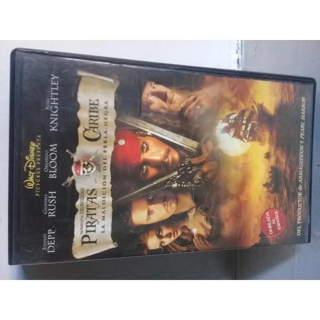 Piratas Del Caribe - Maldicion Del Perla Negra - Vhs Castell