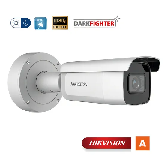 Cámara Ip Hikvision 2 Mp Acusense Darkfighter 2cd2626g2-izs Color Blanco