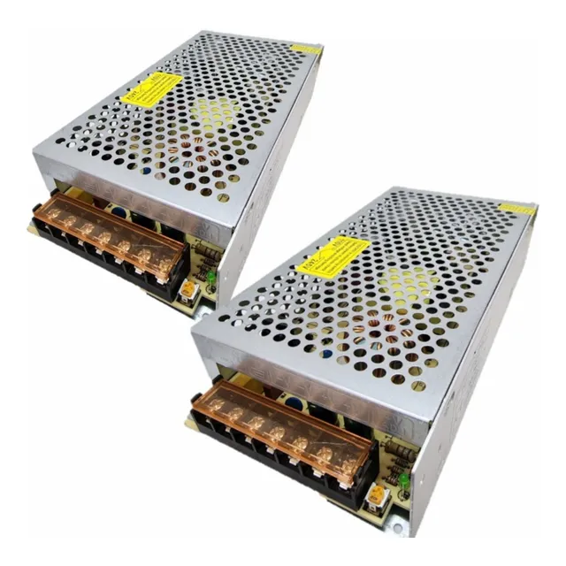 Transformador Fuente Poder Driver 12v 16.5a 200w  2 Piezas