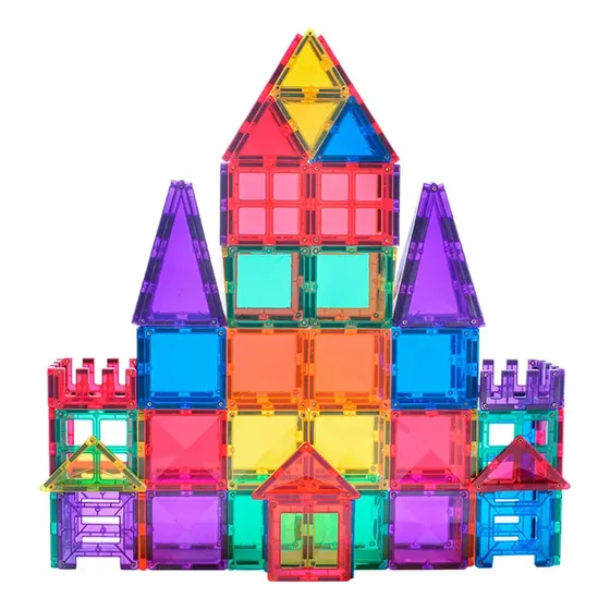 Bloques Magnéticos Gadnic De Construcción 128 Piezas Niños