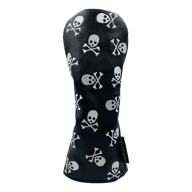 Club Golf Calavera Conductor Madera Calle Cubierta Cabeza Pu