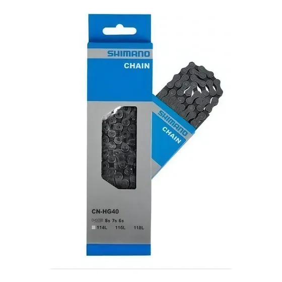 Cadena de bicicleta Shimano CN-HG40 114l 6/7/8vel