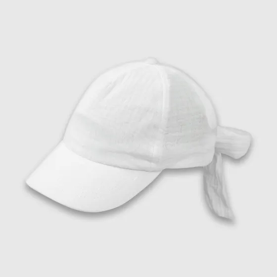 Gorro De Niñas Blanco Colloky