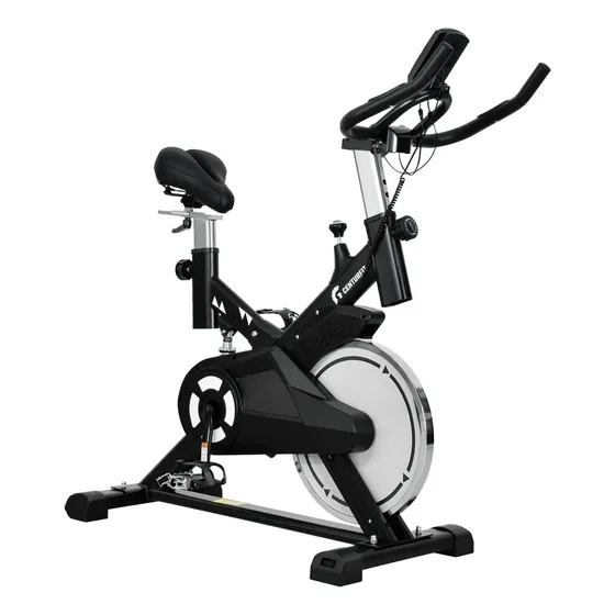 Bicicleta estática Centurfit MKZ-7702-13KGS color negro