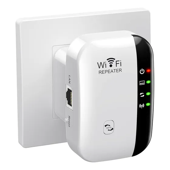 Extensor Repetidor De Wifi Wireless Cafini Alcance De 50 Mt