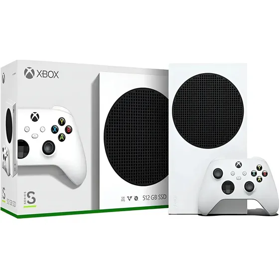 Consola Xbox Microsoft, Series S, de 512gb, digital, color blanco.