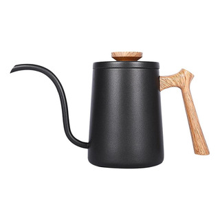 Hervidor De Cuello De Cisne Verter Sobre Negro Negro 600ml Hervidor De Cuello De Cisne Verter Sobre Negro Negro 600ml