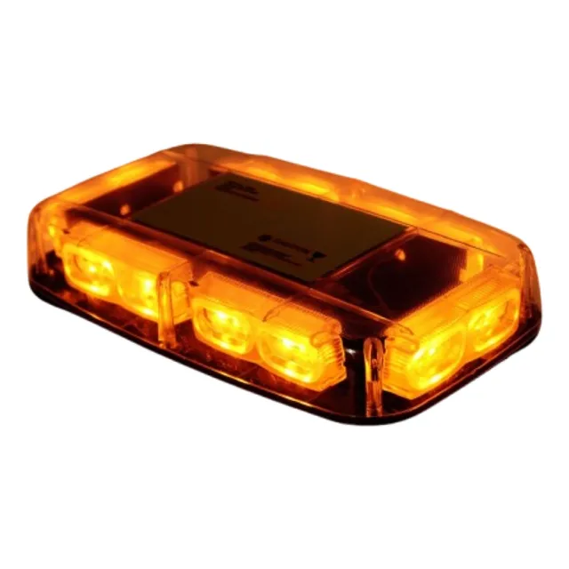 Baliza Amarilla Estroboscopica 36 Led  Vehiculo Seguridad