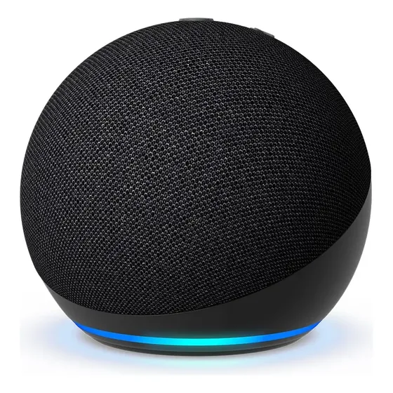 Echo Dot 5a Geração Alexa Amazon Smart Speaker Bluetooth Wi-Fi Preta Original