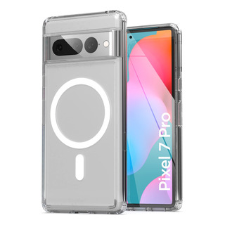 Funda Magnética Transparente Para Google Pixel 7 Pro Funda Magnética Transparente Para Google Pixel 7 Pro