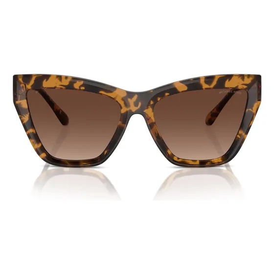 Micheal Kors Lentes Mk2211u Dubai Mujer Gafas De Sol Ojo De Gato Tortuga Oscura Marrón Tortuga Oscura Tortuga Oscura