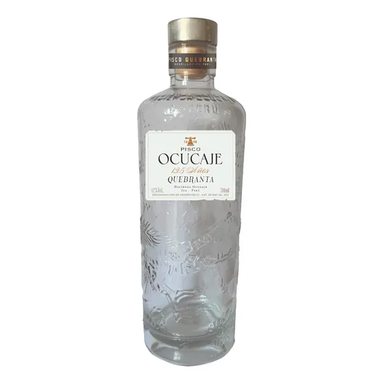 Pisco Puro Ocucaje Quebranta 700 Ml