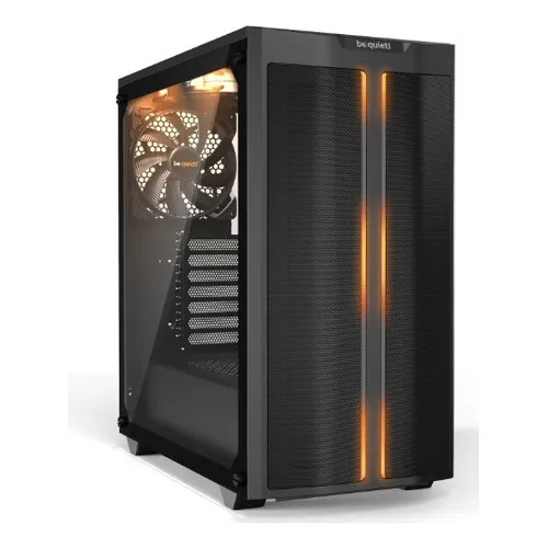 Gabinete Gamer Be Quiet! Pure Base 500dx Black Color Negro