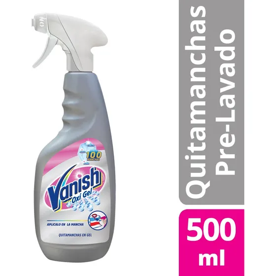 Vanish Quitamanchas Oxi Gel Concentrado Gatillo 500ml